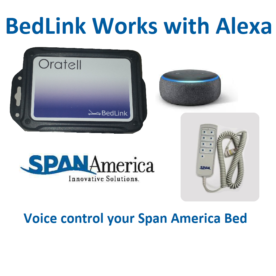 Alexa BedLink Voice Control System for Span America Beds Oratell