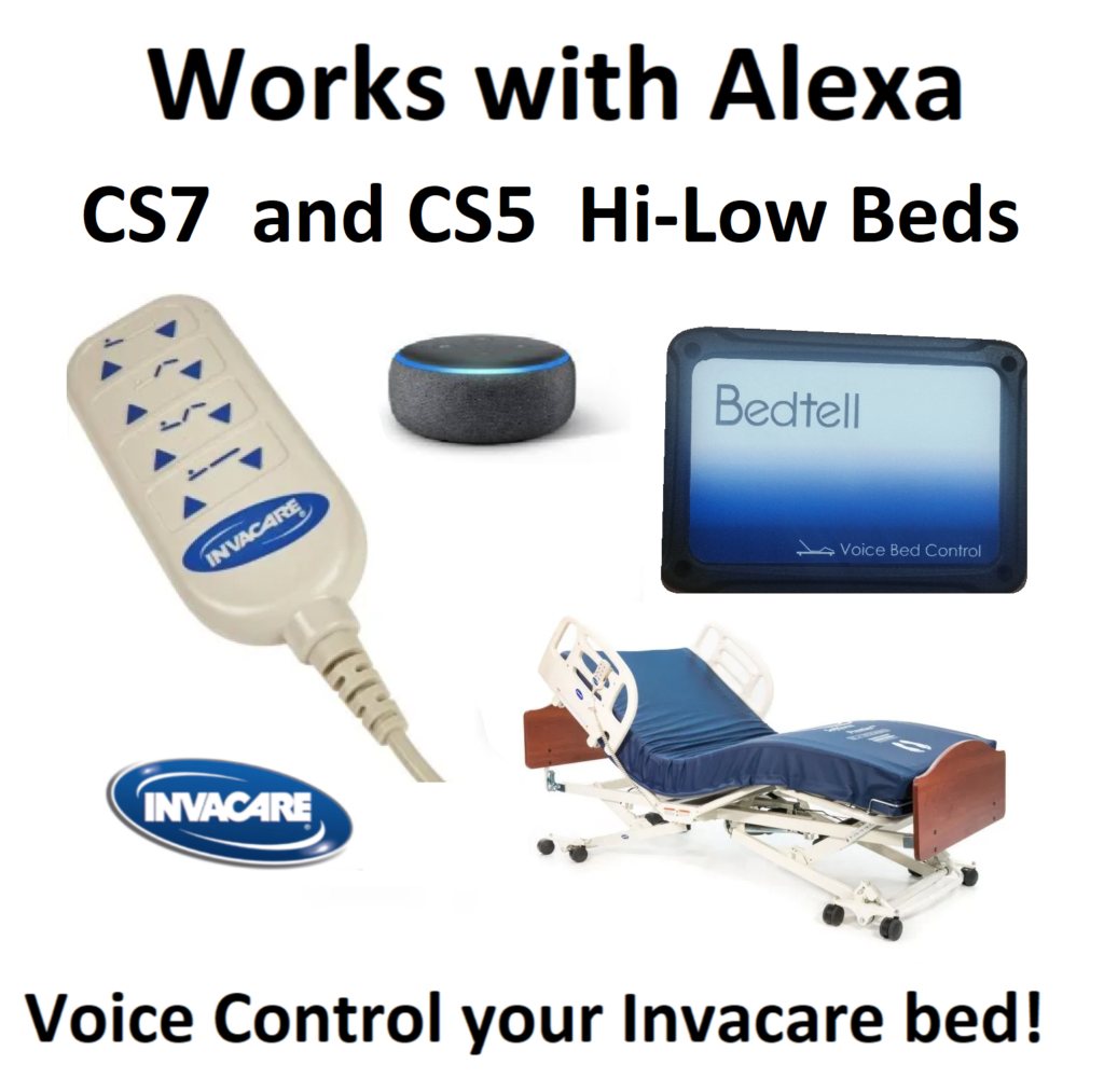 Alexa Voice Control Invacare CS5 and CS7 HiLow Beds Oratell